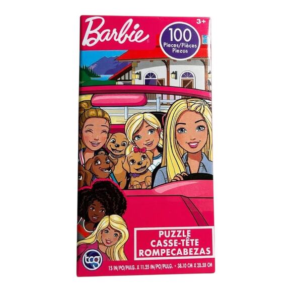 Barbie Pizza Chef Puzzle 100 Pieces – TCG - Kids Ages 3+ - Cartoon Jigsaw‎ - New - Picture 1 of 4